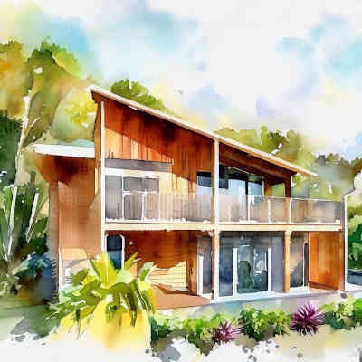 We build and ship prefabricated wooden homes all over Sri Lanka